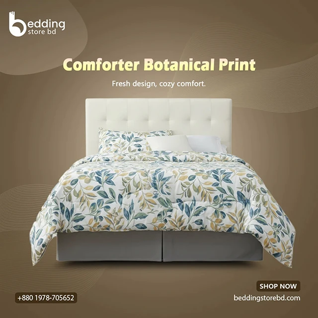 Comforter Botanical Print
