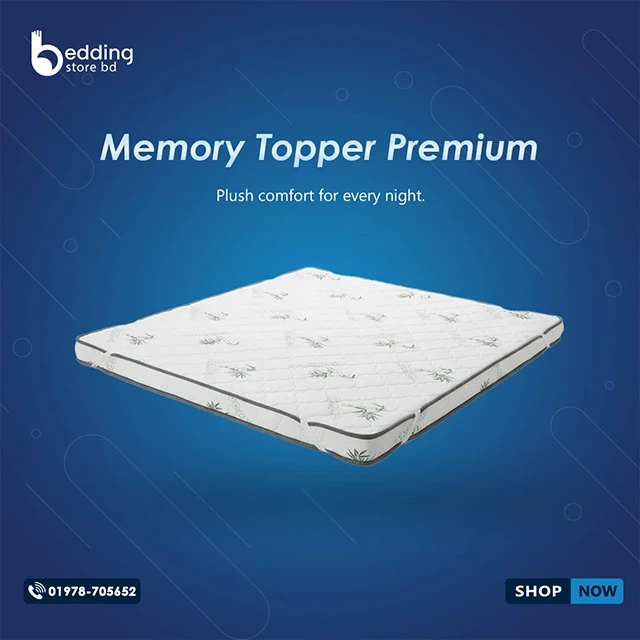Premium Memory Foam Mattress Topper