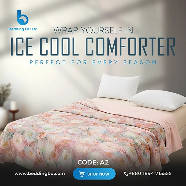 Ice Cool Comforter - Floral A2