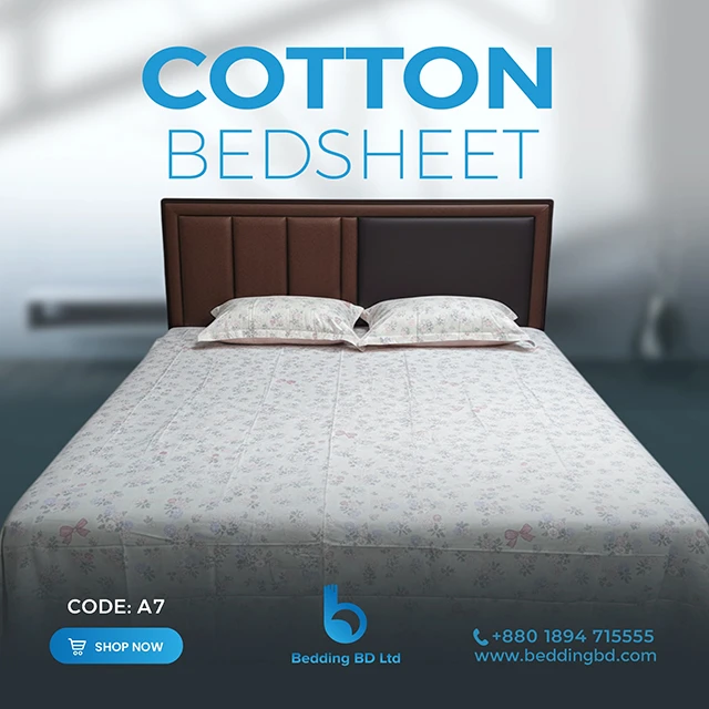 Imported Cotton Bed Sheet